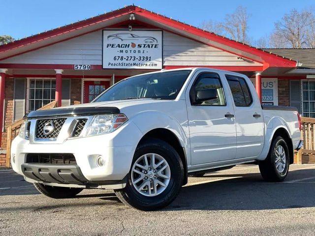 2017 NISSAN FRONTIER CREW CAB PICKUP WHITE AUTOMATIC - Peach State Motors