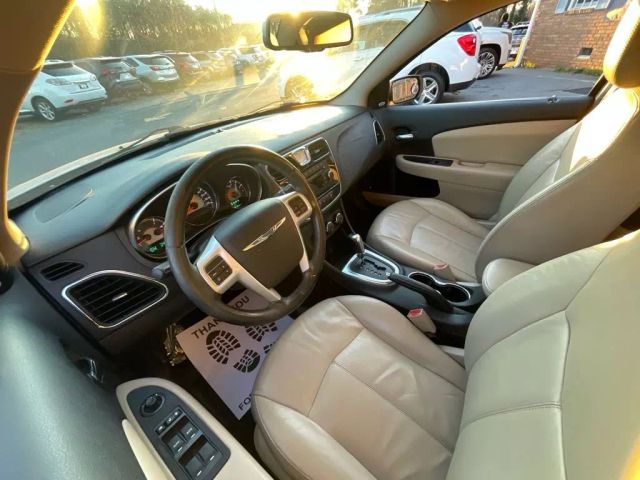 2013 CHRYSLER 200 SEDAN WHITE AUTOMATIC - Peach State Motors