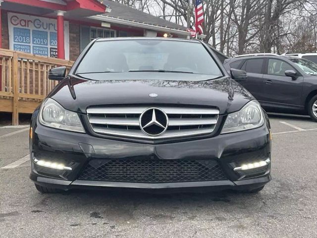 2013 MERCEDES-BENZ C-CLASS SEDAN BLACK AUTOMATIC - Peach State Motors