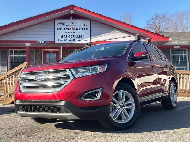 2017 FORD EDGE SUV RED AUTOMATIC - Peach State Motors
