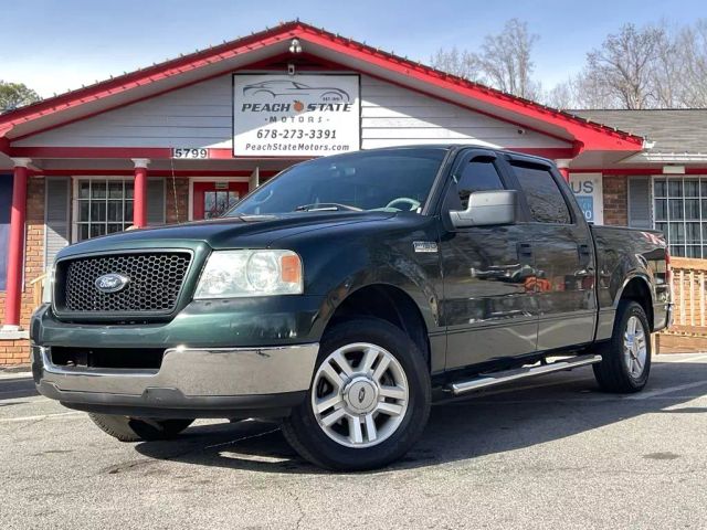 2006 FORD F150 SUPERCREW CAB PICKUP GREEN AUTOMATIC - Peach State Motors