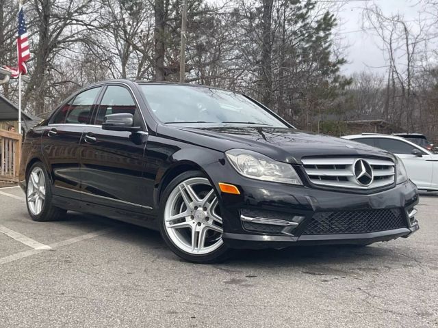 2013 MERCEDES-BENZ C-CLASS SEDAN BLACK AUTOMATIC - Peach State Motors