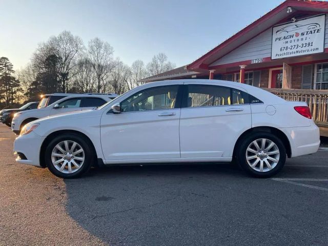 2013 CHRYSLER 200 SEDAN WHITE AUTOMATIC - Peach State Motors