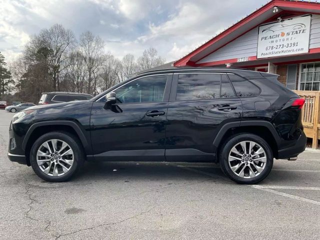 2019 TOYOTA RAV4 SUV BLACK AUTOMATIC - Peach State Motors