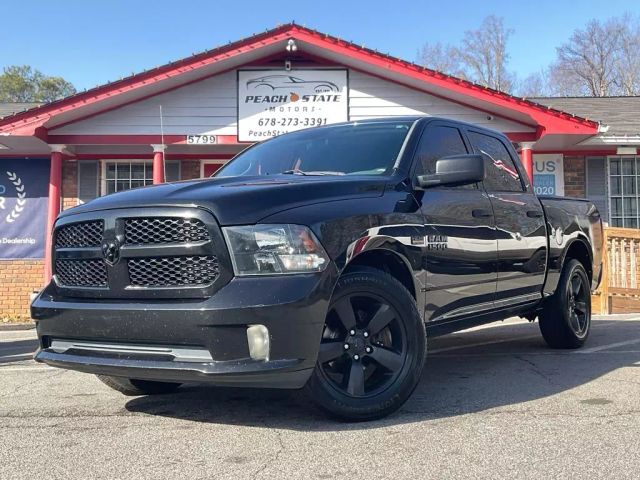 2017 RAM 1500 CREW CAB PICKUP BLACK AUTOMATIC - Peach State Motors