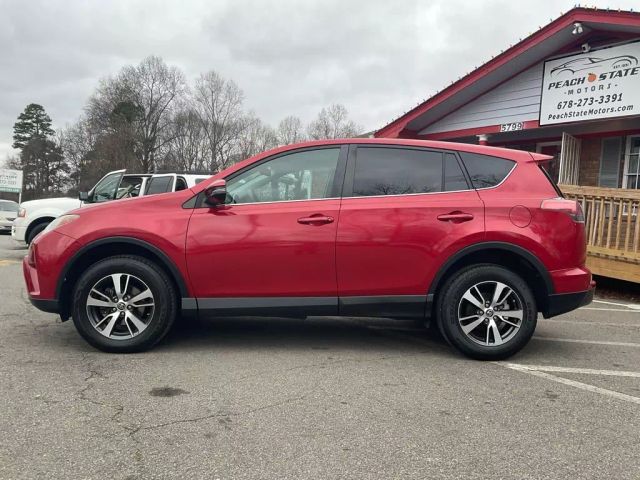 2017 TOYOTA RAV4 SUV RED AUTOMATIC - Peach State Motors