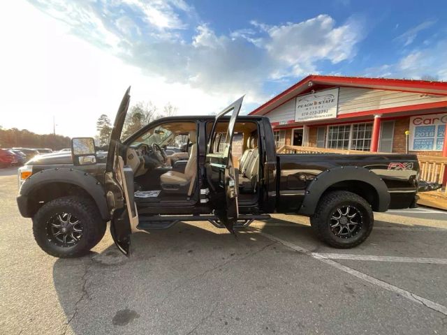 2013 FORD F250 SUPER DUTY CREW CAB PICKUP BLACK AUTOMATIC - Peach State Motors