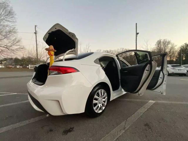 2021 TOYOTA COROLLA SEDAN WHITE AUTOMATIC - Peach State Motors