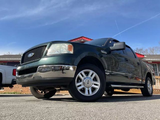 2006 FORD F150 SUPERCREW CAB PICKUP GREEN AUTOMATIC - Peach State Motors