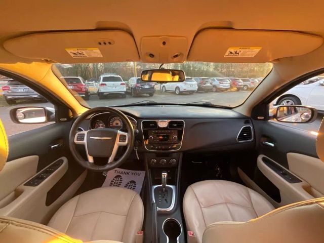 2013 CHRYSLER 200 SEDAN WHITE AUTOMATIC - Peach State Motors