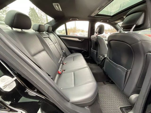 2013 MERCEDES-BENZ C-CLASS SEDAN BLACK AUTOMATIC - Peach State Motors