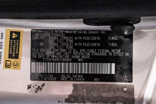 2015 Lexus Rx Rx 350 Sport Utility 4d - Image 56