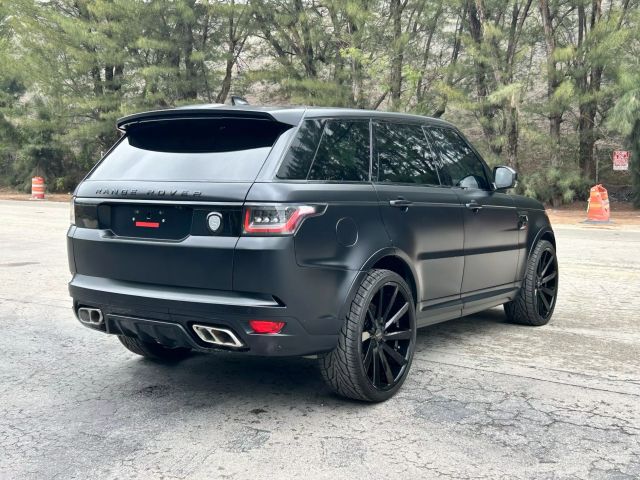 2021 LAND ROVER RANGE ROVER SPORT SUV V8, SUPERCHARGED, 5.0 LITER SVR SPORT UTILITY 4D