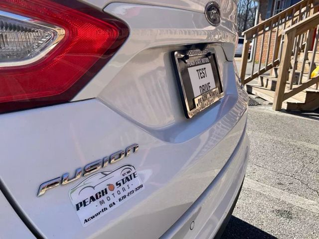 2013 FORD FUSION SEDAN WHITE AUTOMATIC - Peach State Motors