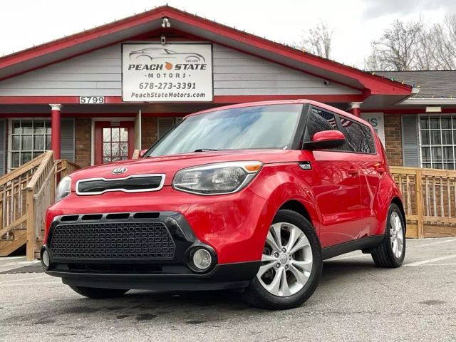 2016 KIA SOUL WAGON RED AUTOMATIC - Peach State Motors