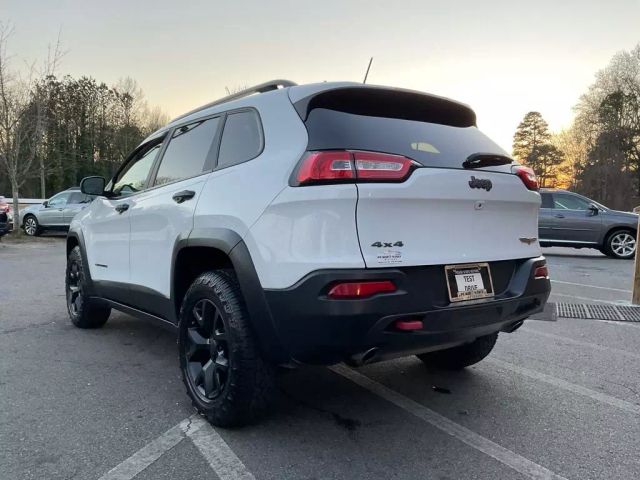 2017 JEEP CHEROKEE SUV WHITE AUTOMATIC - Peach State Motors