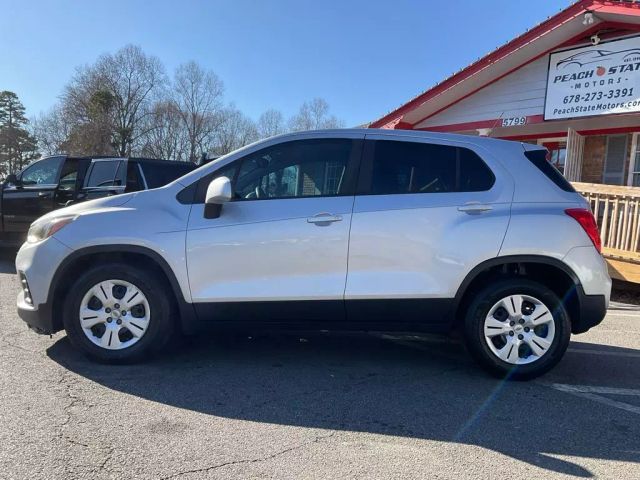 2017 CHEVROLET TRAX SUV SILVER AUTOMATIC - Peach State Motors