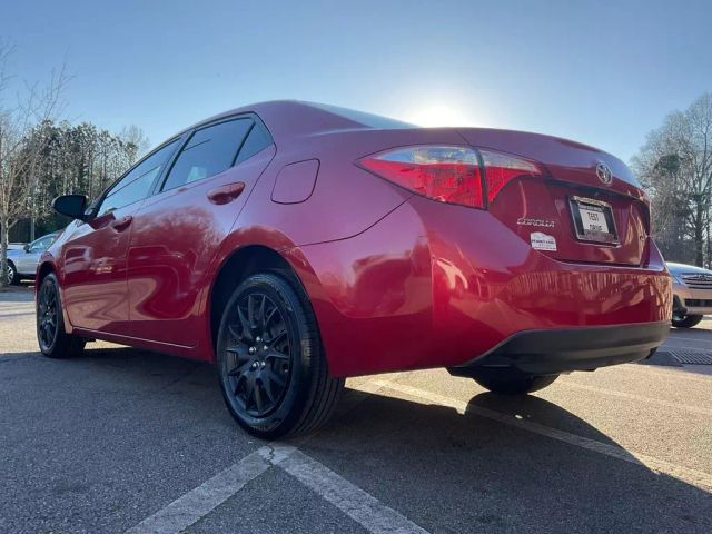 2015 TOYOTA COROLLA SEDAN RED AUTOMATIC - Peach State Motors
