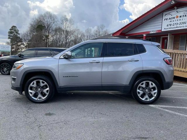 2020 JEEP COMPASS SUV SILVER AUTOMATIC - Peach State Motors