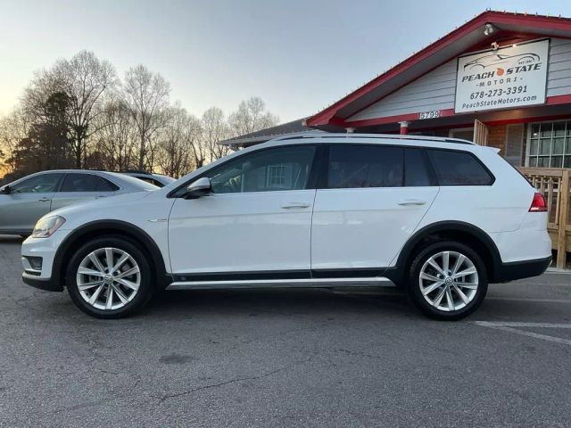 2017 VOLKSWAGEN GOLF ALLTRACK WAGON WHITE AUTOMATIC - Peach State Motors