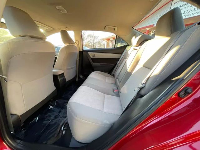 2015 TOYOTA COROLLA SEDAN RED AUTOMATIC - Peach State Motors