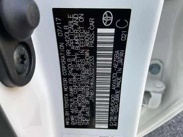2018 TOYOTA CAMRY SEDAN WHITE AUTOMATIC - Peach State Motors