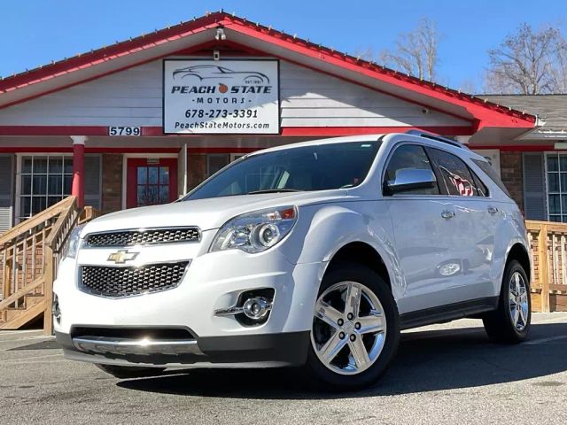 2015 CHEVROLET EQUINOX SUV WHITE AUTOMATIC - Peach State Motors