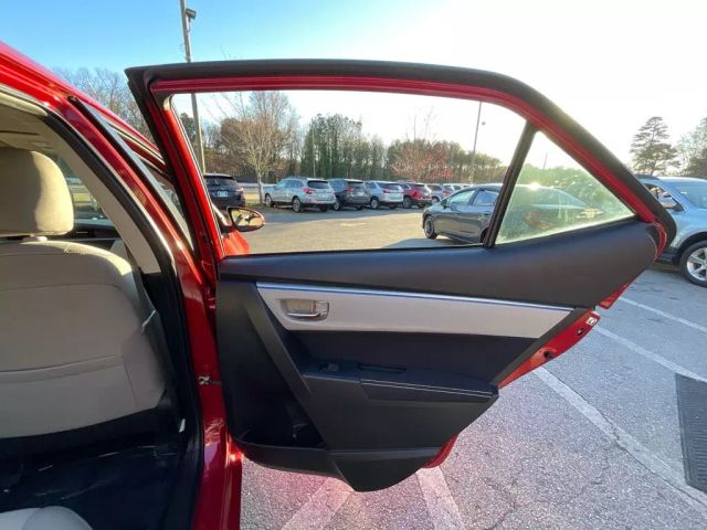 2015 TOYOTA COROLLA SEDAN RED AUTOMATIC - Peach State Motors