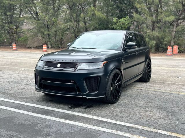 2021 LAND ROVER RANGE ROVER SPORT SUV V8, SUPERCHARGED, 5.0 LITER SVR SPORT UTILITY 4D
