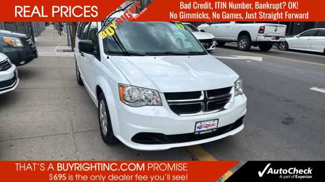 2019 DODGE GRAND CARAVAN PASSENGER PASSENGER V6, FLEX FUEL, 3.6 LITER SE MINIVAN 4D