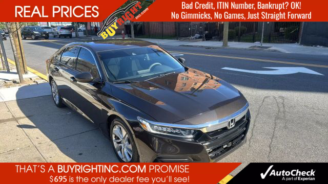 2018 HONDA ACCORD SEDAN 4-CYL, I-VTEC, TURBO, 1.5 LITER LX SEDAN 4D
