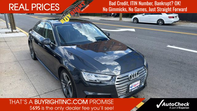 2018 AUDI A4 SEDAN 4-CYL, TURBO, 2.0 LITER PREMIUM PLUS SEDAN 4D