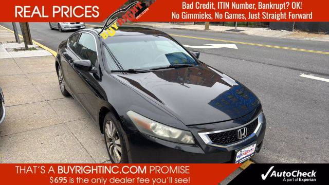 2010 HONDA ACCORD COUPE 4-CYL, I-VTEC, 2.4 LITER EX COUPE 2D