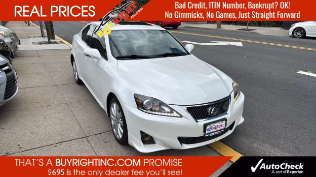 2013 LEXUS IS SEDAN V6, 2.5 LITER IS 250 SEDAN 4D