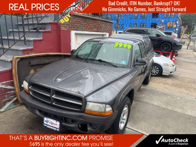 2003 DODGE DAKOTA CLUB CAB PICKUP V6, 3.9 LITER SXT PICKUP 2D 6 1/2 FT