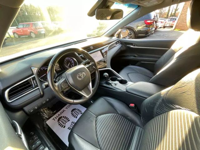 2018 TOYOTA CAMRY SEDAN WHITE AUTOMATIC - Peach State Motors