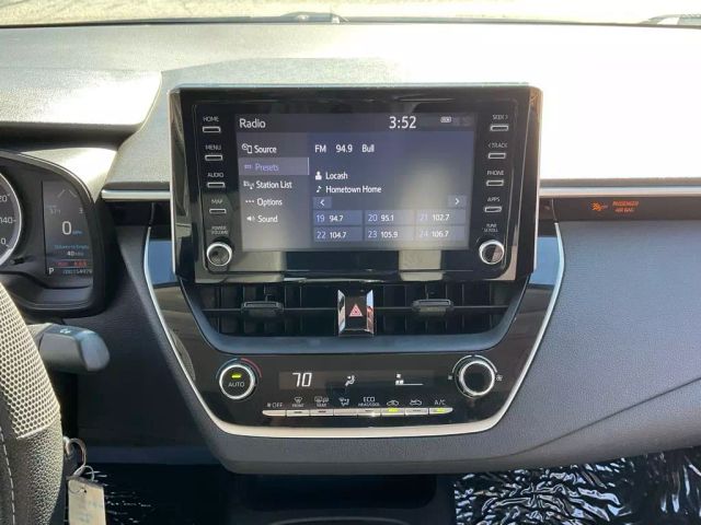 2020 TOYOTA COROLLA SEDAN BLACK AUTOMATIC - Peach State Motors