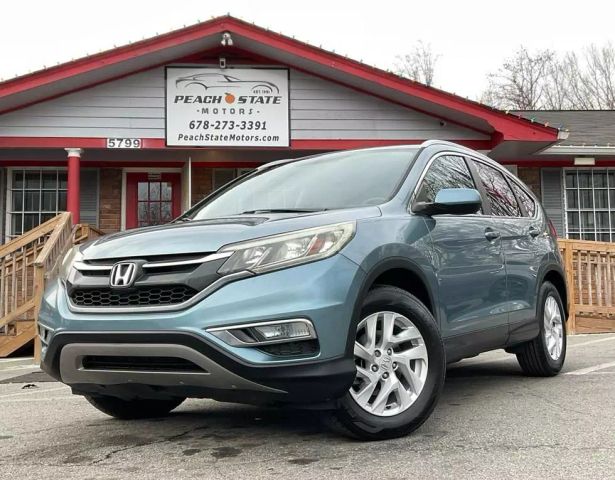 2016 HONDA CR-V SUV TEAL AUTOMATIC - Peach State Motors