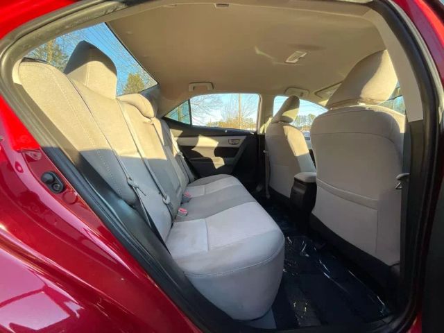2015 TOYOTA COROLLA SEDAN RED AUTOMATIC - Peach State Motors