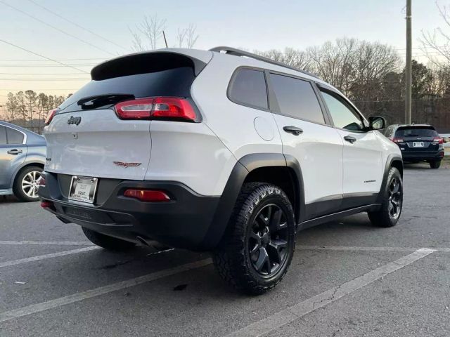 2017 JEEP CHEROKEE SUV WHITE AUTOMATIC - Peach State Motors