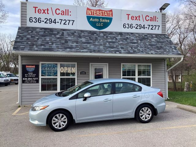 2012 HONDA CIVIC SEDAN SILVER AUTOMATIC - Interstate Auto Sales