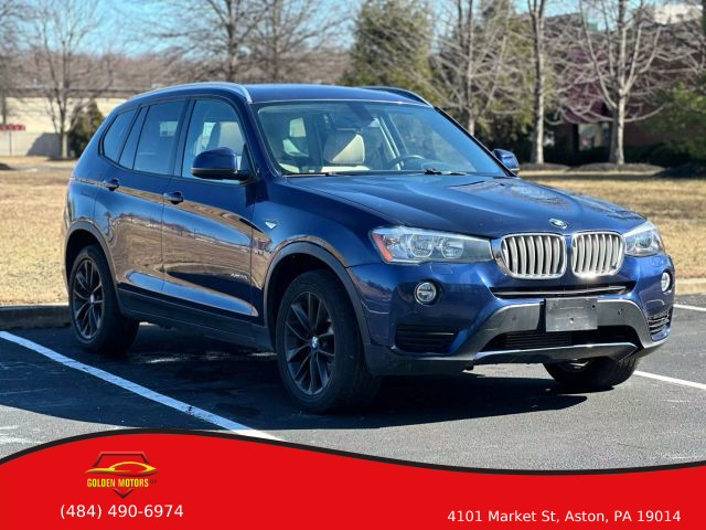 2017 BMW X3 SUV 4-CYL, TURBO, 2.0 LITER XDRIVE28I SPORT UTILITY 4D