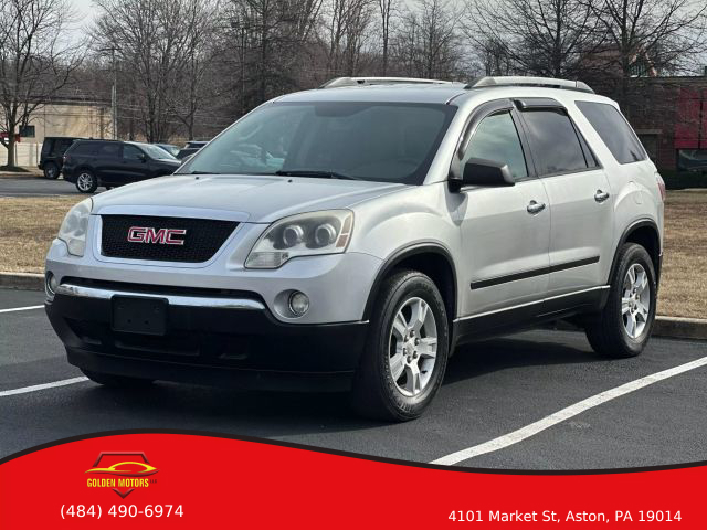 2011 GMC ACADIA SUV V6, 3.6 LITER SL SPORT UTILITY 4D