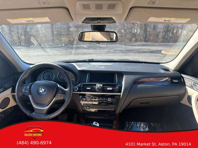 2017 BMW X3 SUV 4-CYL, TURBO, 2.0 LITER XDRIVE28I SPORT UTILITY 4D