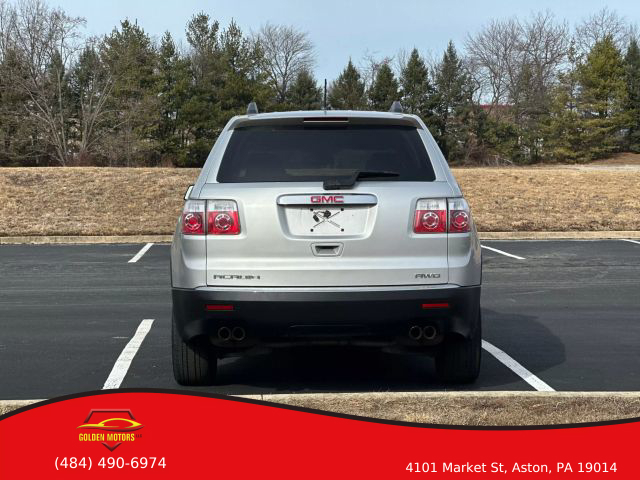 2011 GMC ACADIA SUV V6, 3.6 LITER SL SPORT UTILITY 4D