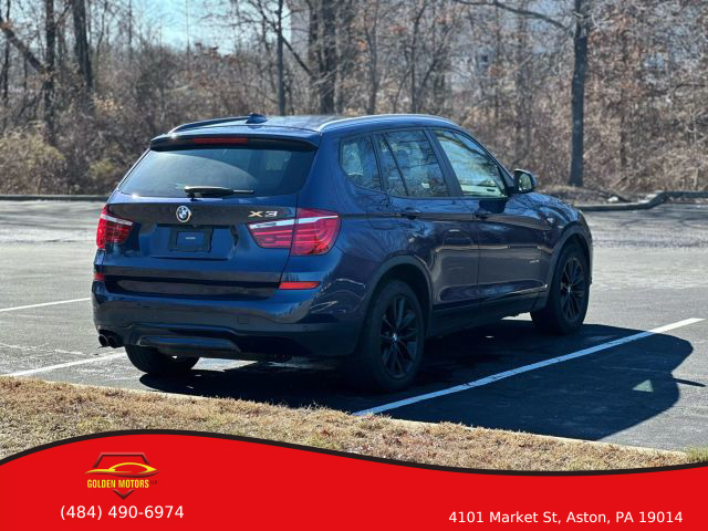 2017 BMW X3 SUV 4-CYL, TURBO, 2.0 LITER XDRIVE28I SPORT UTILITY 4D