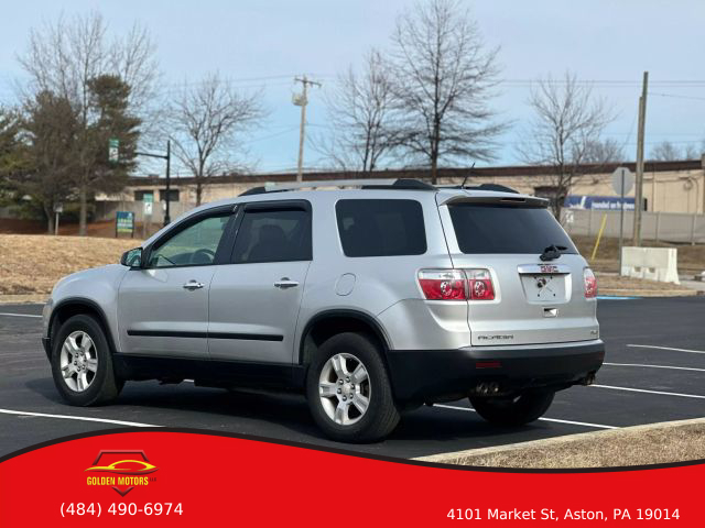 2011 GMC ACADIA SUV V6, 3.6 LITER SL SPORT UTILITY 4D