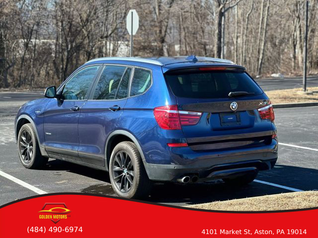 2017 BMW X3 SUV 4-CYL, TURBO, 2.0 LITER XDRIVE28I SPORT UTILITY 4D