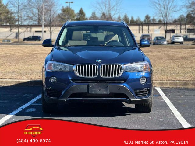 2017 BMW X3 SUV 4-CYL, TURBO, 2.0 LITER XDRIVE28I SPORT UTILITY 4D