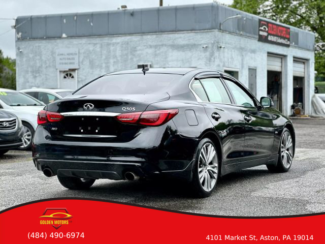 2019 INFINITI Q50 SEDAN V6, TWIN TURBO, 3.0 LITER 3.0T LUXE SEDAN 4D